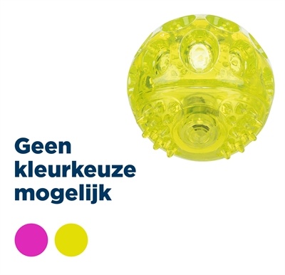 Trixie Trixie knipperbal zonder geluid drijvend tpr assorti Trixie Trixie knipperbal zonder geluid drijvend tpr assorti