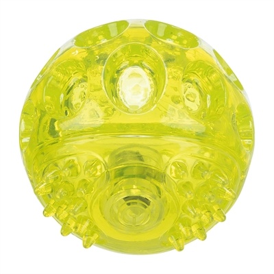Trixie Trixie knipperbal zonder geluid drijvend tpr assorti Trixie Trixie knipperbal zonder geluid drijvend tpr assorti