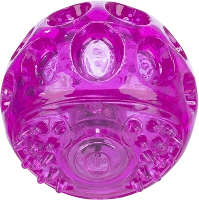 Trixie Trixie knipperbal zonder geluid drijvend tpr roze Trixie Trixie knipperbal zonder geluid drijvend tpr roze