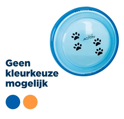 Trixie Trixie dog disc kunststof geschikt voor wedstrijden assorti Trixie Trixie dog disc kunststof geschikt voor wedstrijden assorti