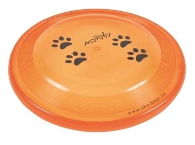 Trixie Trixie dog disc kunststof geschikt voor wedstrijden assorti Trixie Trixie dog disc kunststof geschikt voor wedstrijden assorti