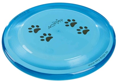 Trixie Trixie dog disc kunststof geschikt voor wedstrijden assorti Trixie Trixie dog disc kunststof geschikt voor wedstrijden assorti