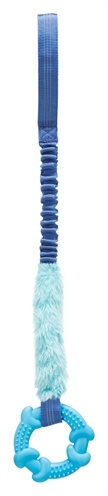 Trixie Trixie bungee tugger met ring assorti Trixie Trixie bungee tugger met ring assorti