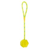 Trixie Trixie bal aan touw natuurrubber drijvend limegroen Trixie Trixie bal aan touw natuurrubber drijvend limegroen