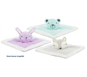 Trixie Trixie junior knuffeldoekje pluche assorti Trixie Trixie junior knuffeldoekje pluche assorti
