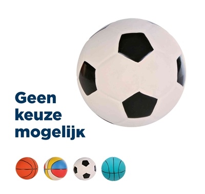 Trixie Trixie latex ballen assorti