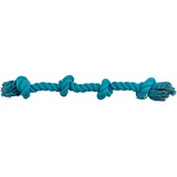 Trixie Trixie flostouw 4-knoop blauw Trixie Trixie flostouw 4-knoop blauw