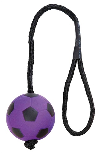 Trixie Trixie sportbal aan touw schuimrubber drijvend assorti Trixie Trixie sportbal aan touw schuimrubber drijvend assorti