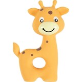 Zolux Zolux puppyspeelgoed latex giraffe oranje Zolux Zolux puppyspeelgoed latex giraffe oranje