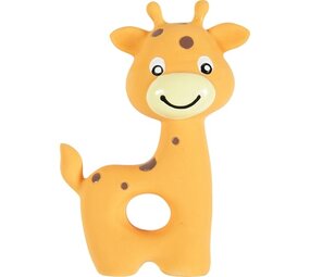 Zolux Zolux puppyspeelgoed latex giraffe oranje Zolux Zolux puppyspeelgoed latex giraffe oranje