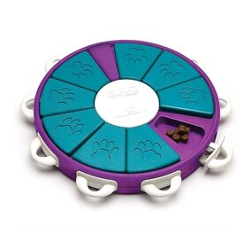Nina ottosson Nina ottosson dog twister paars / blauw Nina ottosson Nina ottosson dog twister paars / blauw
