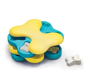 Nina ottosson Nina ottosson dog tornado turquoise / geel Nina ottosson Nina ottosson dog tornado turquoise / geel