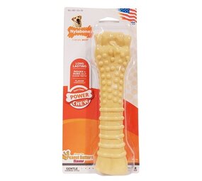 Nylabone Nylabone dura chew pindakaas voor harde bijters hypoallergeen Nylabone Nylabone dura chew pindakaas voor harde bijters hypoallergeen