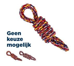 Happy pet Twist-tee coil 8 vormig touw Happy pet Twist-tee coil 8 vormig touw