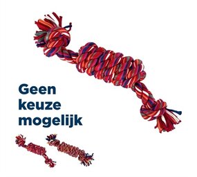 Happy pet Twist-tee coil tugger touw Happy pet Twist-tee coil tugger touw