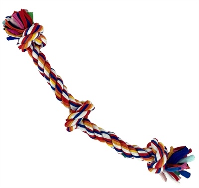 Happy pet Twist-tee 3 knoop tugger Happy pet Twist-tee 3 knoop tugger