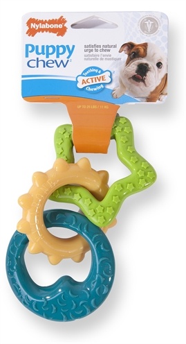 Nylabone Nylabone puppy chew bijtringen Nylabone Nylabone puppy chew bijtringen
