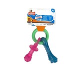 Nylabone Nylabone puppy chew bijtring speen / bot puppyspeelgoed bacon Nylabone Nylabone puppy chew bijtring speen / bot puppyspeelgoed bacon