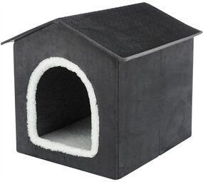 Trixie Trixie hondenmand / kattenmand huis livia grijs / wit Trixie Trixie hondenmand / kattenmand huis livia grijs / wit