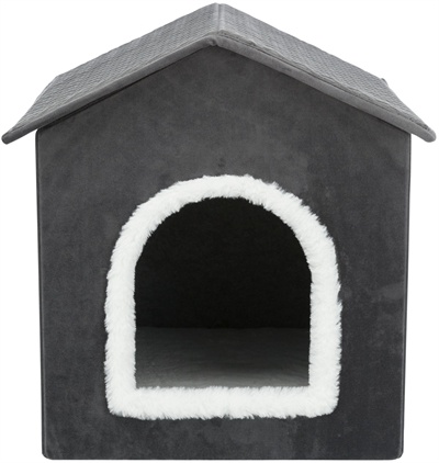 Trixie Trixie hondenmand / kattenmand huis livia grijs / wit Trixie Trixie hondenmand / kattenmand huis livia grijs / wit