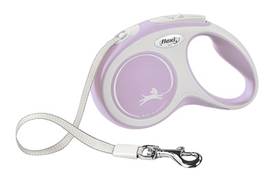 Flexi Flexi hondenriem | Rollijn 5 meter | Roze | Voor honden tot 15 kg