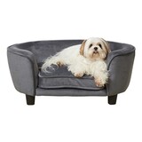 Enchanted pet Enchanted hondenmand / sofa coco donkergrijs Enchanted pet Enchanted hondenmand / sofa coco donkergrijs