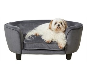Enchanted pet Enchanted hondenmand / sofa coco donkergrijs