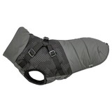 Trixie Trixie hondenjas pontis met tuig reflect grijs