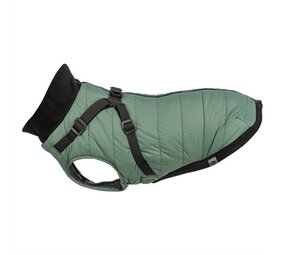 Trixie Trixie hondenjas pontis met tuig saliegroen