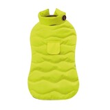 Croci Croci hondenjas padded eco leaves gerecycled geel Croci Croci hondenjas padded eco leaves gerecycled geel