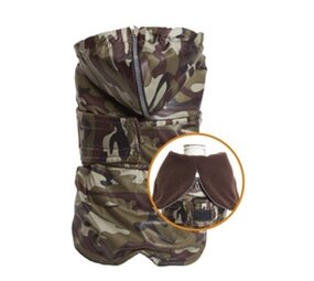 Croci Croci hondenjas teckel military camouflage bruin Croci Croci hondenjas teckel military camouflage bruin