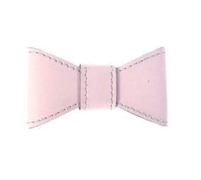 Sazzz Sazzz vlinderstrik glamper classic leer lichtroze