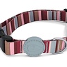 Morso Morso halsband hond gerecycled skyline rood / roze Morso Morso halsband hond gerecycled skyline rood / roze