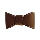 Sazzz Sazzz vlinderstrik glamper classic leer zadel bruin Sazzz Sazzz vlinderstrik glamper classic leer zadel bruin