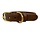 Sazzz halsband hond braveheart classic leer zadel bruin