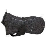 Trixie Trixie hondenjas limoux reflect zwart / grijs Trixie Trixie hondenjas limoux reflect zwart / grijs