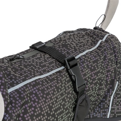 Trixie Trixie hondenjas limoux reflect zwart / grijs Trixie Trixie hondenjas limoux reflect zwart / grijs