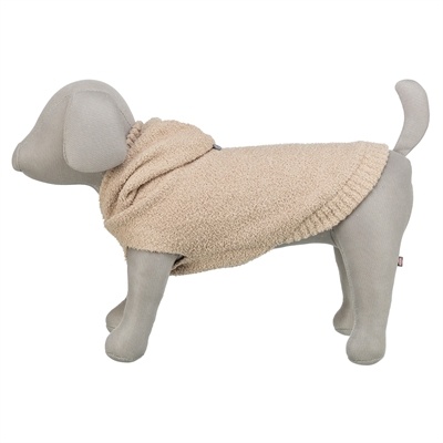 Trixie Trixie hondentrui carson hoodie met capuchon zand Trixie Trixie hondentrui carson hoodie met capuchon zand