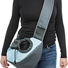 Trixie Trixie buikdrager sling draagtas lichtgrijs / lichtblauw Trixie Trixie buikdrager sling draagtas lichtgrijs / lichtblauw