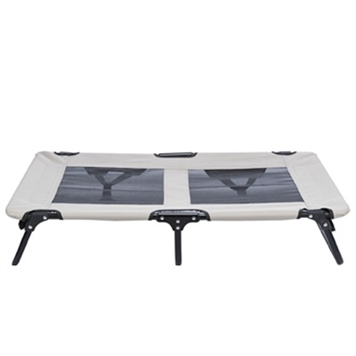 Trixie Trixie stretcher hondenligbed grijs / zwart Trixie Trixie stretcher hondenligbed grijs / zwart