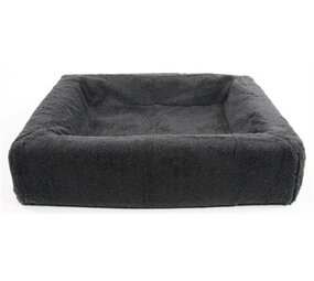 Bia Bia bed fleece hoes hondenmand grijs Bia Bia bed fleece hoes hondenmand grijs