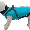 Trixie Trixie hondenjas pontis met tuig aqua Trixie Trixie hondenjas pontis met tuig aqua