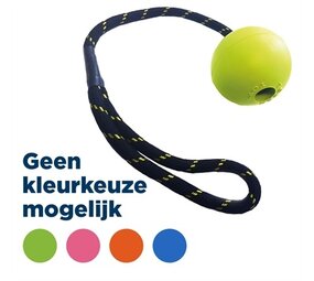 Happy pet Happy pet tough toys floater rubber bal touw assorti Happy pet Happy pet tough toys floater rubber bal touw assorti