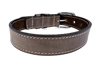 Sazzz Sazzz halsband hond nomad vintage leer bruin