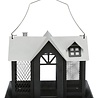 Trixie Trixie voederhuis villa metaal zwart Trixie Trixie voederhuis villa metaal zwart