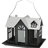 Trixie Trixie voederhuis villa metaal zwart Trixie Trixie voederhuis villa metaal zwart