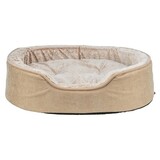 Trixie Trixie vital hondenmand lino soft ovaal beige / creme