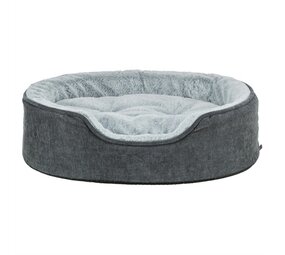 Trixie Trixie vital hondenmand lino soft ovaal grijs / lichtgrijs