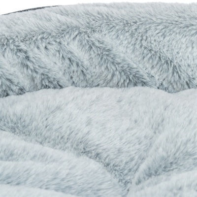 Trixie Trixie vital hondenmand lino soft ovaal grijs / lichtgrijs