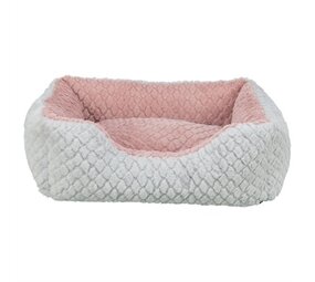 Trixie Trixie hondenmand kaline mio hoekig grijs / oudroze